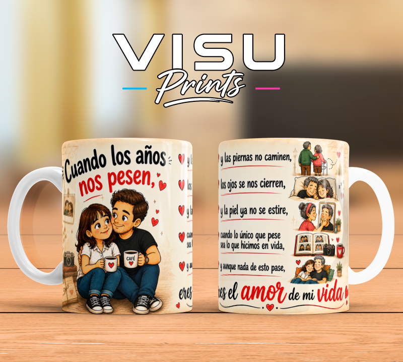 Taza “El Amor de Mi Vida” ❤️☕