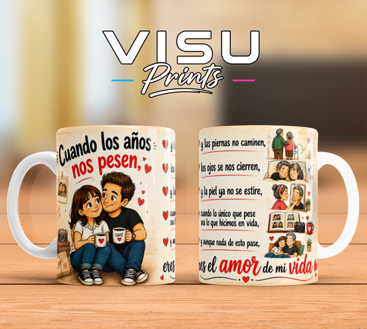 Taza “El Amor de Mi Vida” ❤️☕
